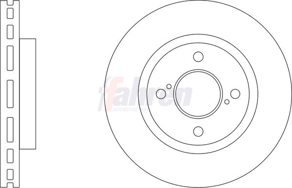 Fahren Brake Disc FBD6944