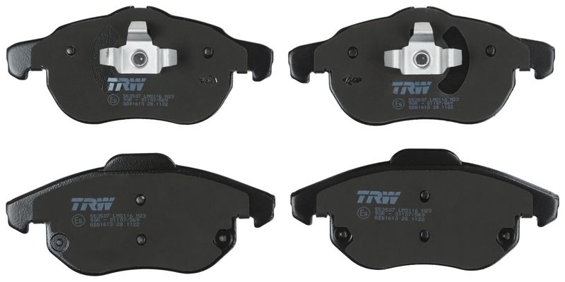 TRW GDB1613 Brake Pad Set, disc brake