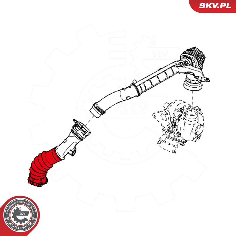 Laadimisõhu voolik, ESEN SKV 24SKV911