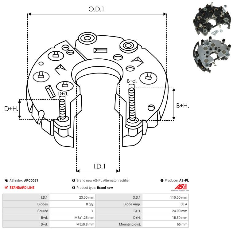 Seadistaja, generaator, AS-PL ARC0051