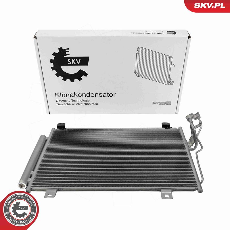 ESEN SKV 86SKV651 Condenser, air conditioning