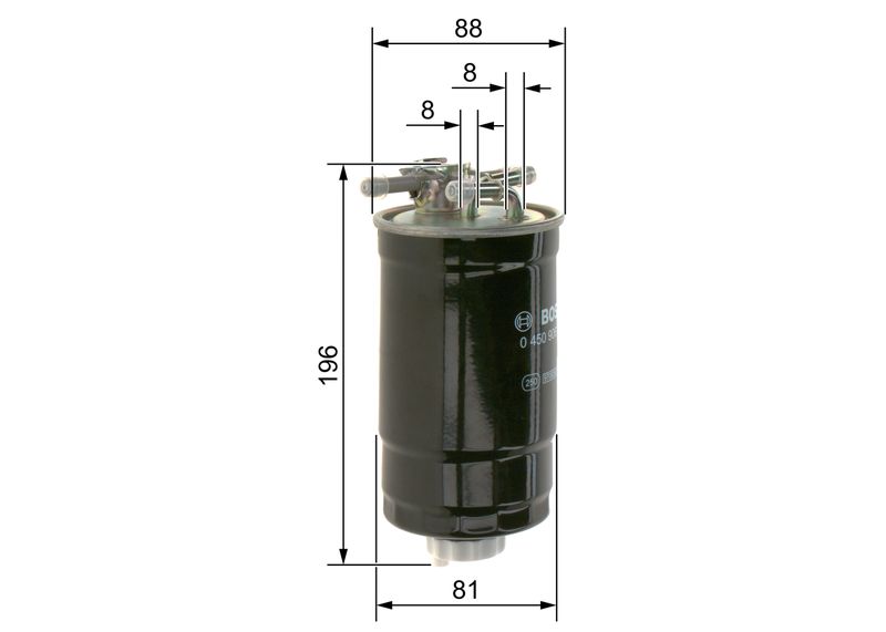 BOSCH 0 450 906 295 Fuel Filter