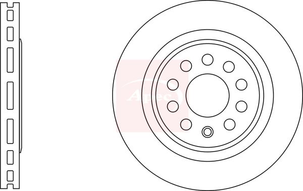 APEC Brake Disc DSK3166