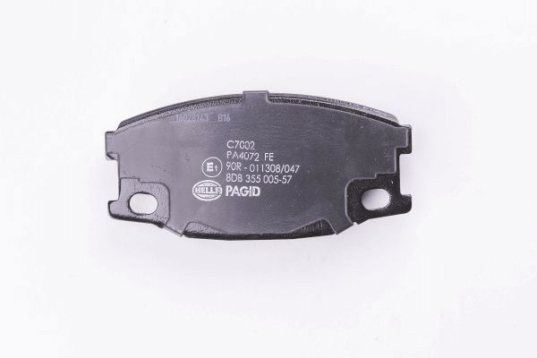 HELLA 8DB 355 005-571 Brake Pad Set, disc brake