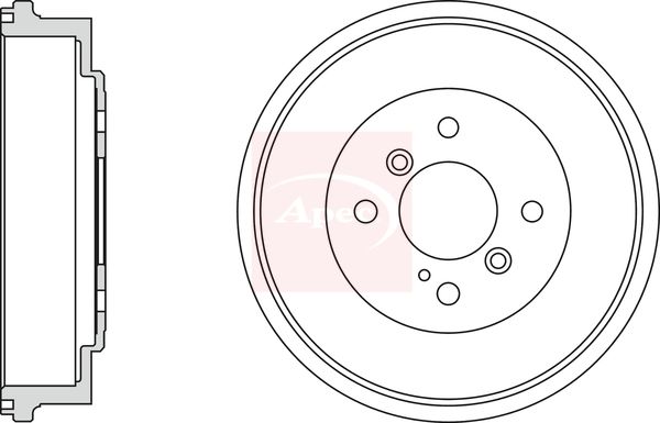 APEC Brake Drum DRM9990