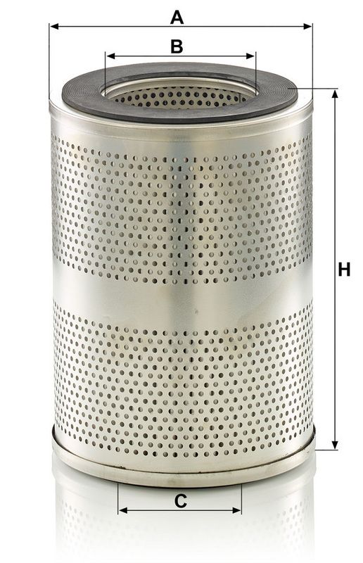 Hydraulisch filter (patroon) past: AG CHEM 1803  AVELING-BARFORD 040  BOMAG K701  BROYT X20, X21, X21TL  CATERPILLAR 225, 225B, 225D, 229, 231D, 231DLC, 515, 518, 527, 589, 5130, 5130B, 631G, 633D