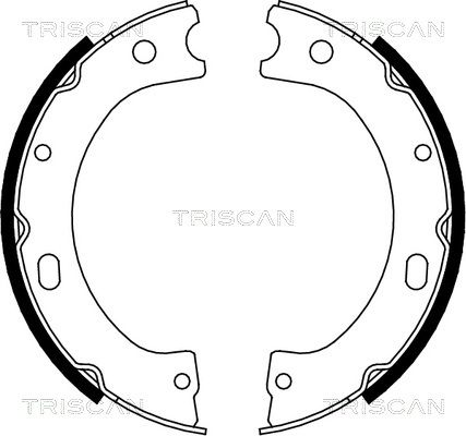TRISCAN fékpofakészlet 8100 14011