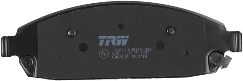 TRW GDB4136 Brake Pad Set, disc brake