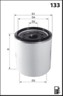 MISFAT Filtre à carburant WS005