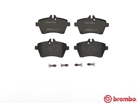 Комплект гальмівних накладок, дискове гальмо, Brembo P50056