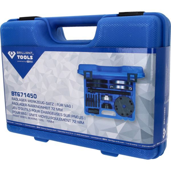 Montaažitööriistade komplekt, rattakese, rattalaager, KS TOOLS BT671450