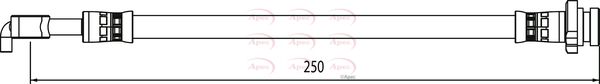 APEC Brake Hose HOS4058