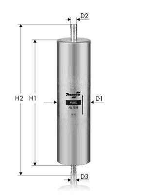 TECNECO FILTERS Üzemanyagszűrő GS1198