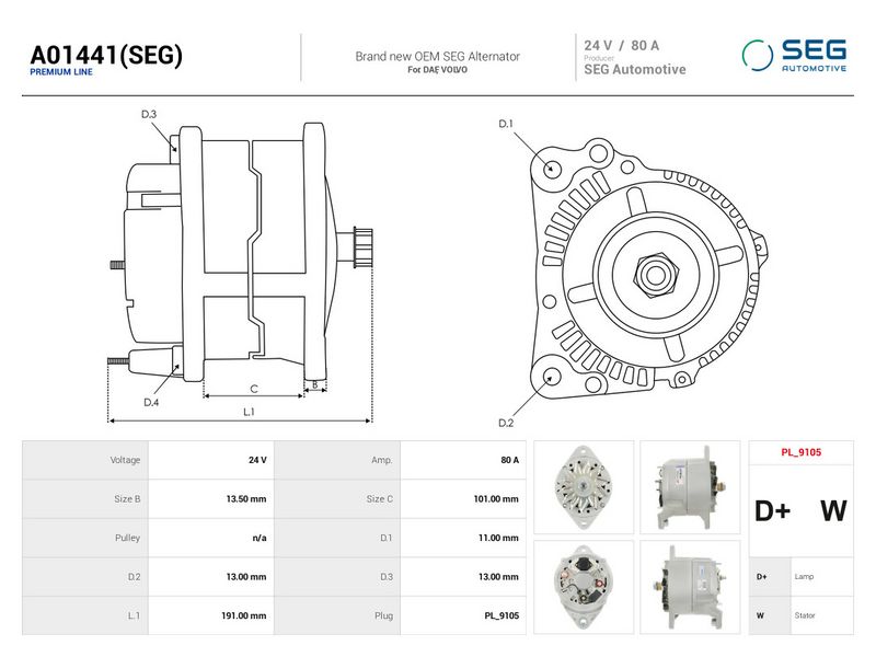 This part match OEM code: 8113915