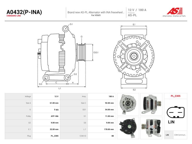 This part match OEM code: 31419556