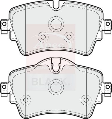 APEC Brake Pad Set, disc brake PAD2030B