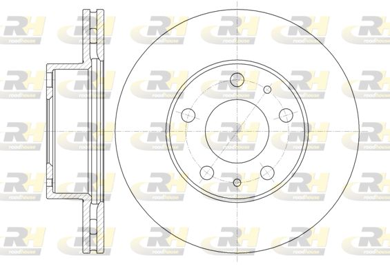 Гальмівний диск, Roadhouse 61351.10