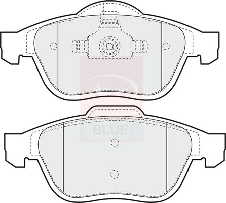 APEC Brake Pad Set, disc brake PD3099