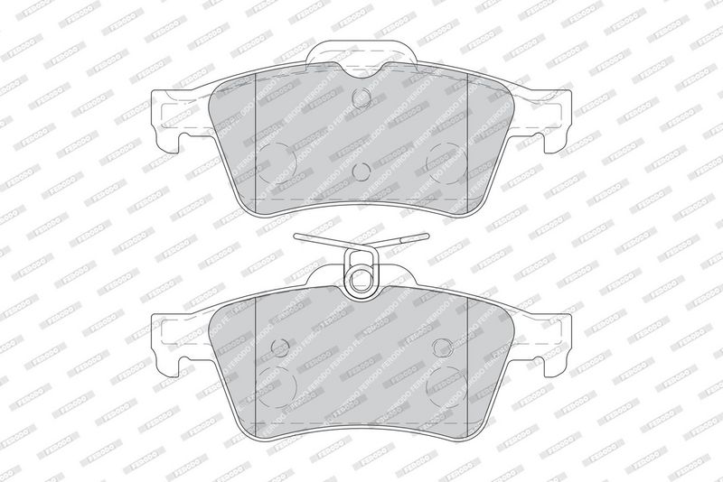 FERODO Plaquettes de frein à disque FDB1766
