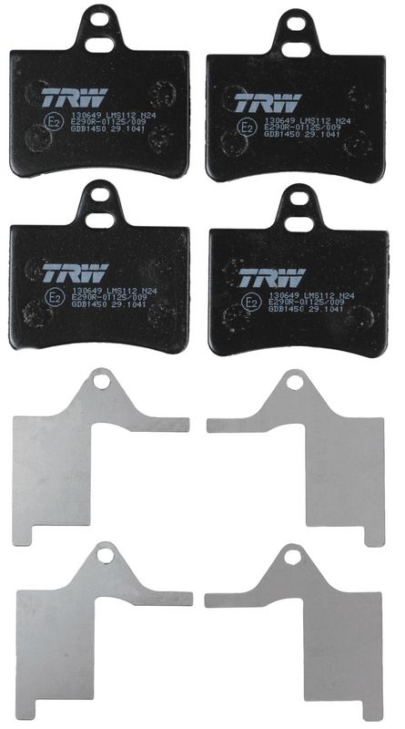 TRW GDB1450 Brake Pad Set, disc brake