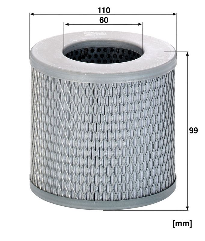 Hydraulisch filter (patroon) past: KOMATSU D61EX-15, D61EX-15E0-BW, D61EX-23, D61EXI-23, D61PX-15, D61PX-23, D61PX-24, D61PXI-23, PC40MR-2, PC45MR-3, PC50MR-2, PC55MR-3, PC78US-8, PC78UU-8, PC88MR-8