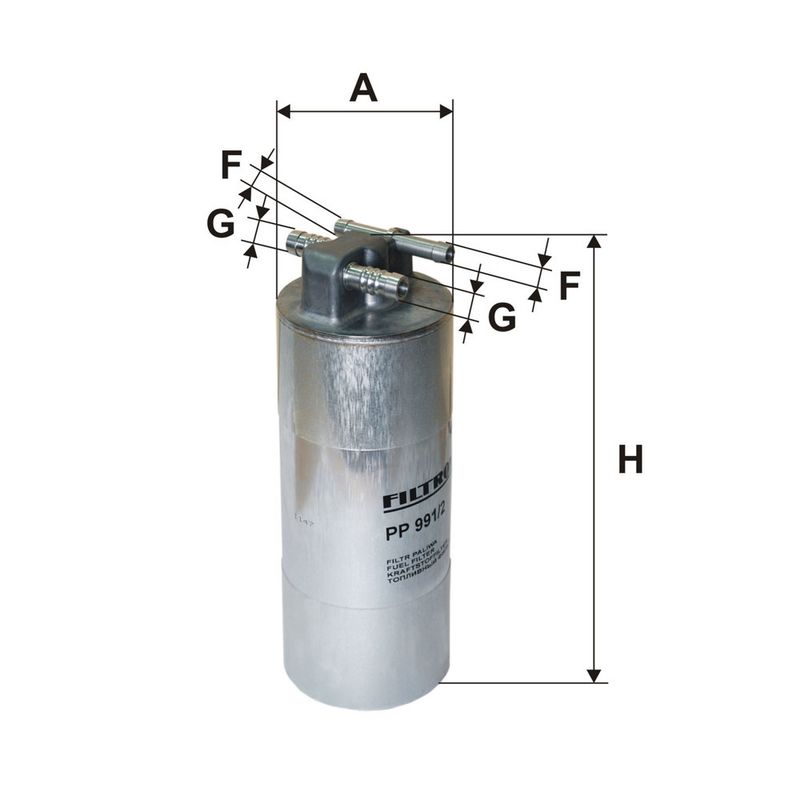 Kütusefilter, FILTRON PP 991, 2