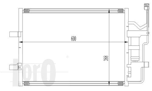 Конденсатор, система кондиціонування повітря, Abakus 030-016-0010