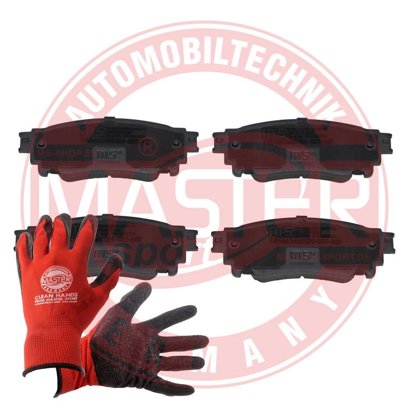 MASTER-SPORT GERMANY fékbetétkészlet, tárcsafék 13046144592N-SET-MSP
