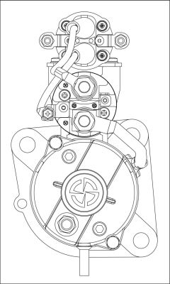 Startér M90R3539SE