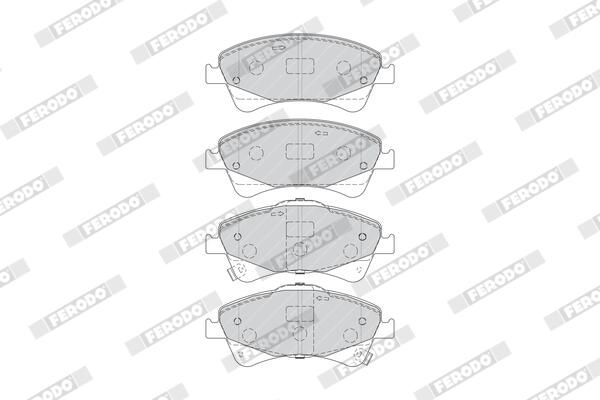 FERODO FDB4326 Brake Pad Set, disc brake