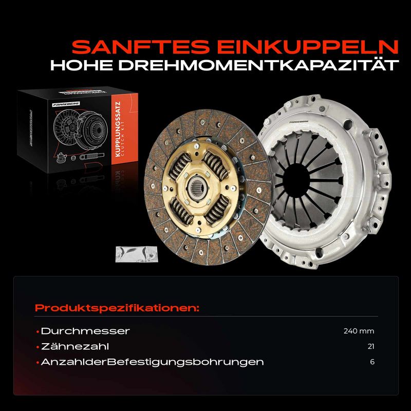 Frankberg 5481FB0037531 Clutch Kit