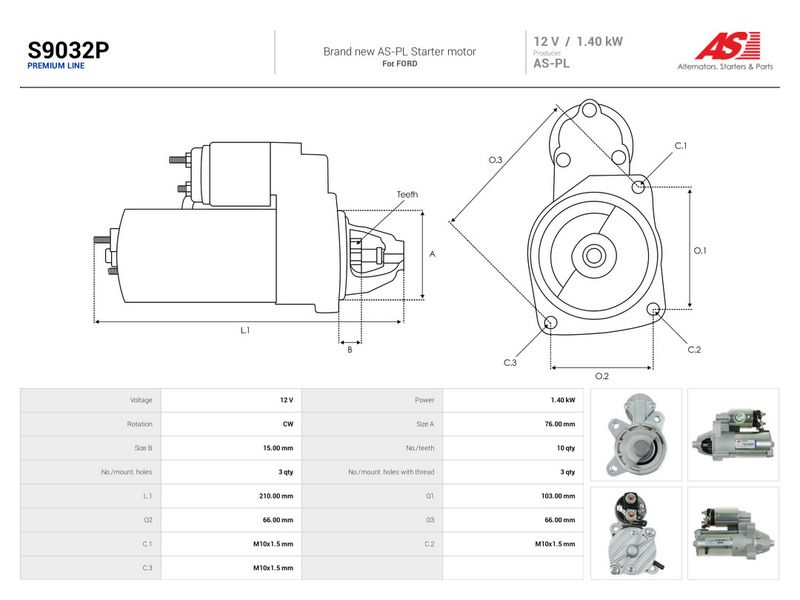 This part match OEM code: 2T14-11000-CC