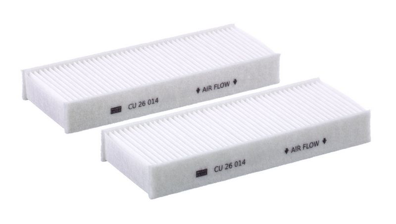 Filter, salongiõhk, MANN-FILTER CU 26 014-2