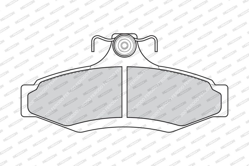 FERODO Plaquettes de frein à disque FDB1336