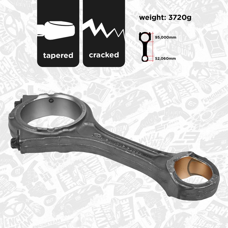Product Image - Drijfstang - OM0020 - ET ENGINETEAM