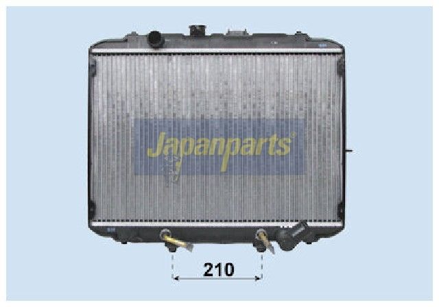 JAPANPARTS Radiatorius, variklio aušinimas