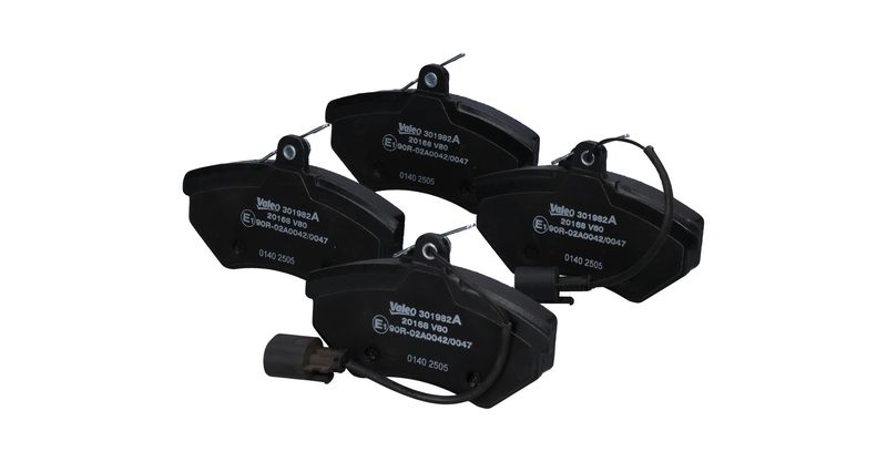 VALEO 301982A Brake Pad Set, disc brake