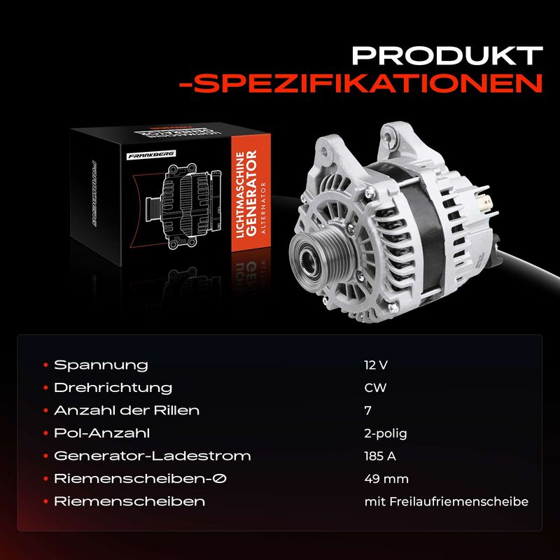 Frankberg 5481FB0002074 Generatorius