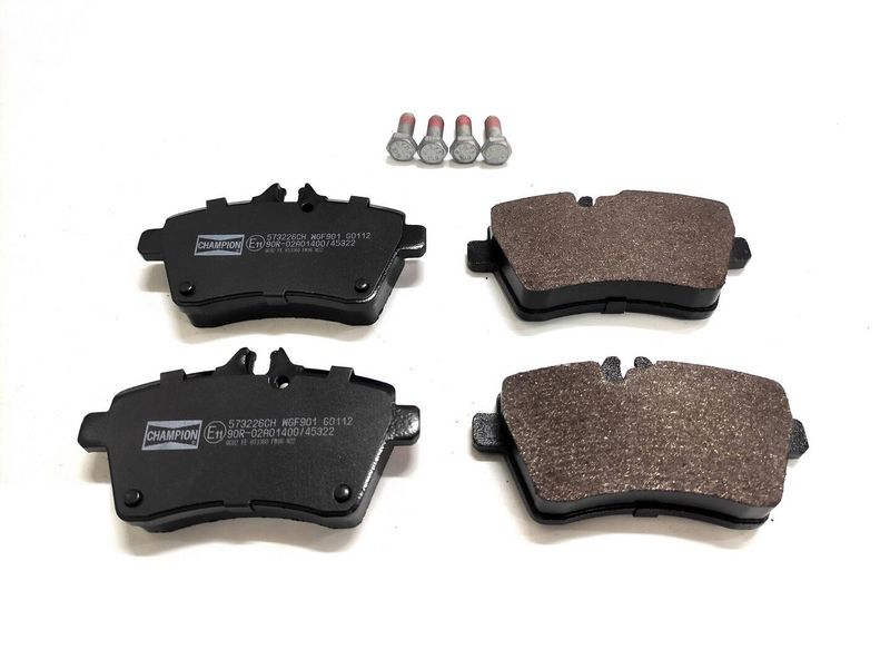 Plaquettes+de+frein+à+disque CHAMPION 573226CH