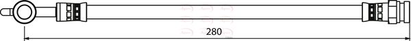 APEC Brake Hose HOS4029
