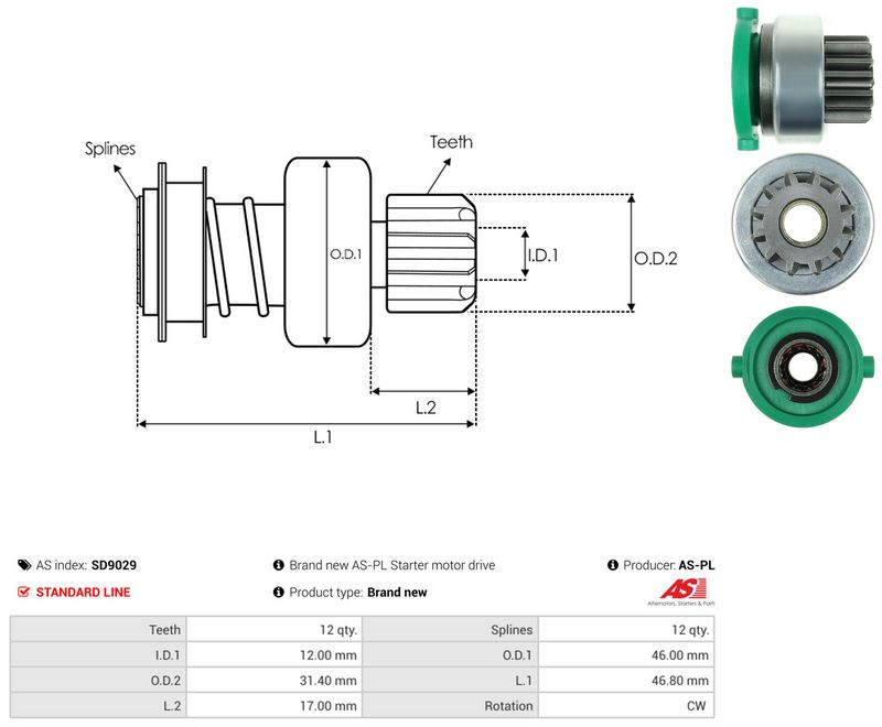 Vabajooks, starter, AS-PL SD9029