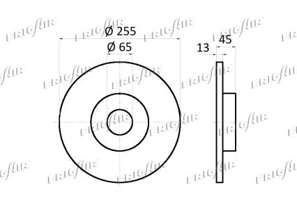 Brzdový kotouč DC10.120