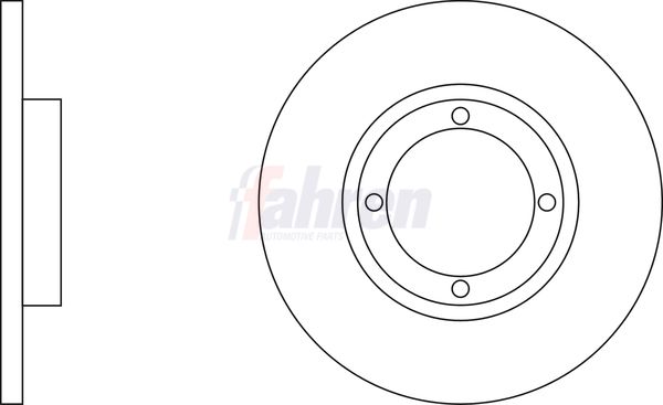 Fahren Brake Disc FBD6205