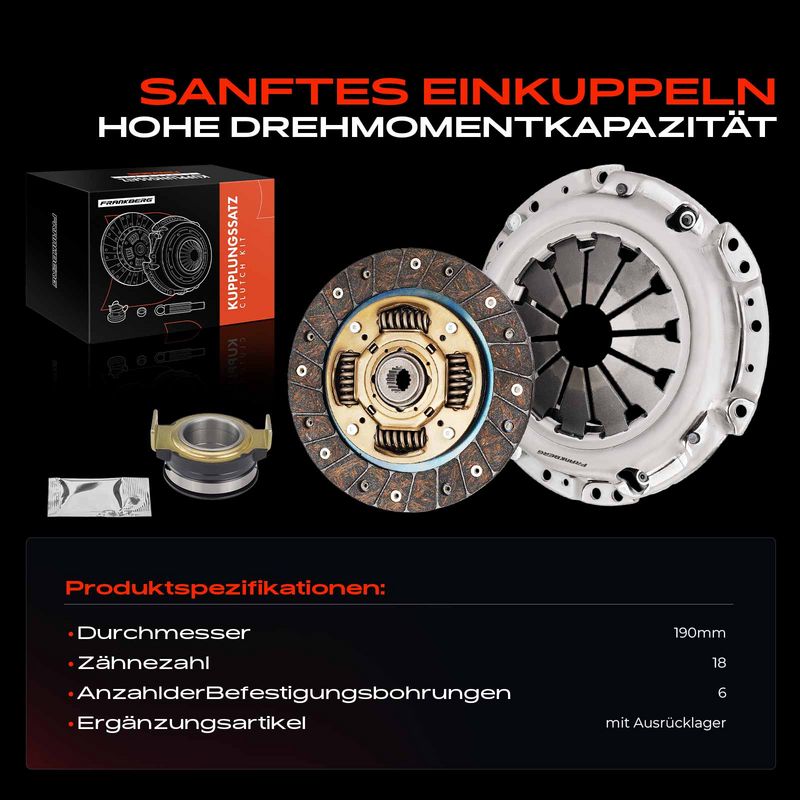 Frankberg 5481FB0028771 Clutch Kit