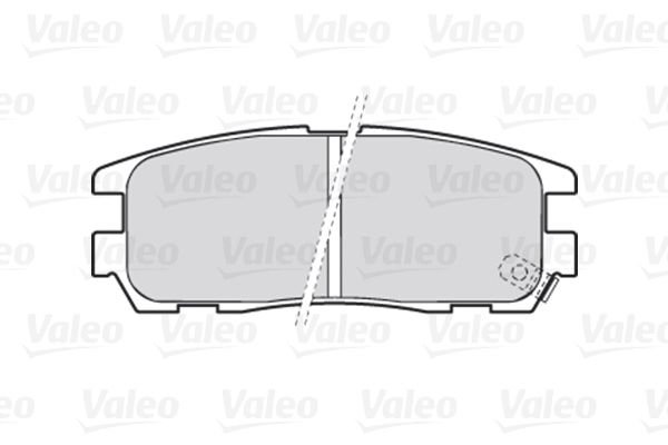 VALEO 301507 Brake Pad Set, disc brake