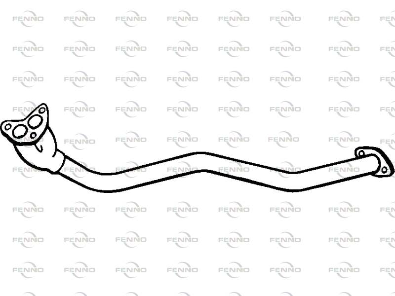 FENNO P2503 - Exhaust Pipe