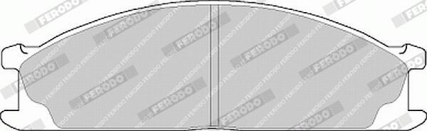 FERODO Plaquettes de frein à disque FVR641