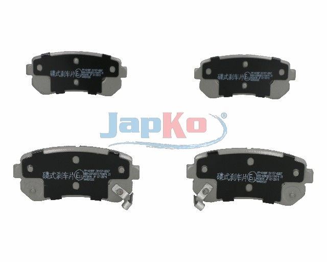 set placute frana,frana disc JAPKO 51K09