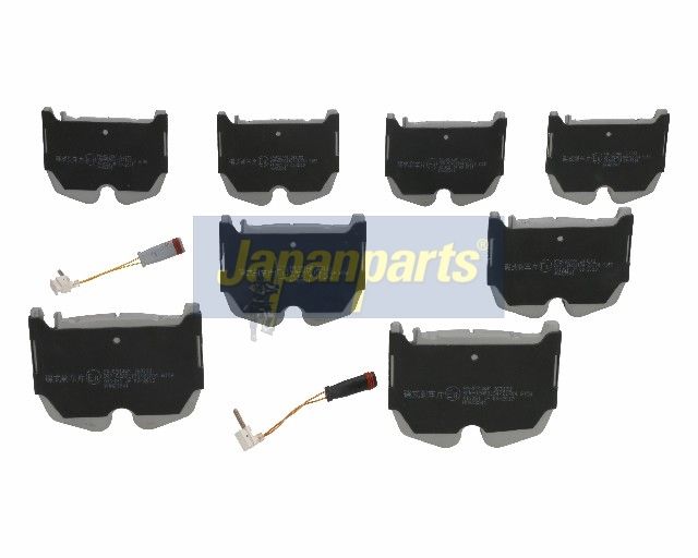 JAPANPARTS Stabdžių trinkelių rinkinys, diskinis stabdys