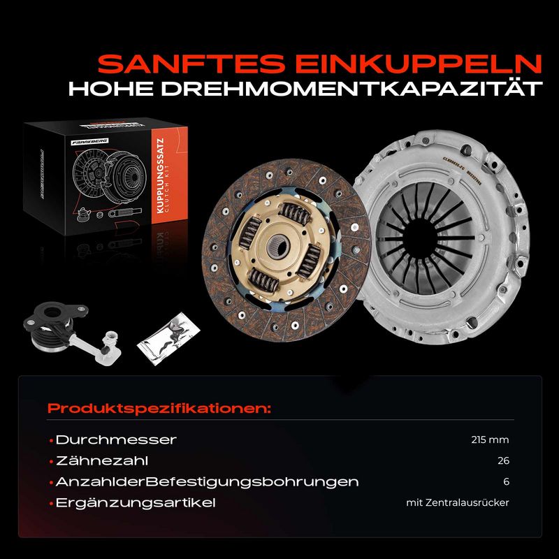 Frankberg 5481FB0037538 Clutch Kit